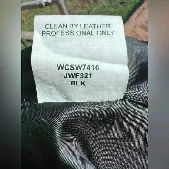 Joe’s Jeans Leather Jacket Medium Goth Emo Punk Moto Festival Concert - Picture 7 of 11